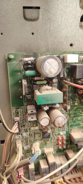 Inspecting an outdoor unit control board