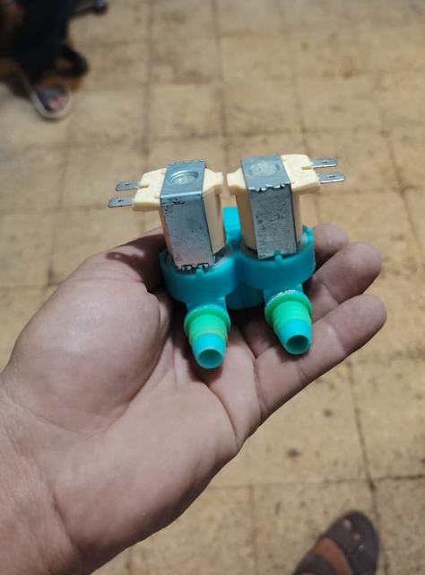 Water inlet valve from a washing machine