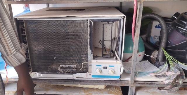 Servicing a window AC unit