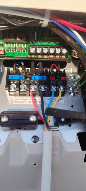 Checking terminal wiring on a control board